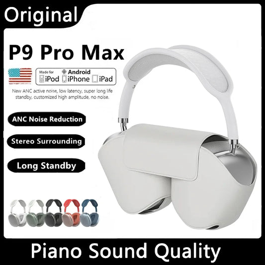 Headphone P9 Pro Max Wireless Bluetooth